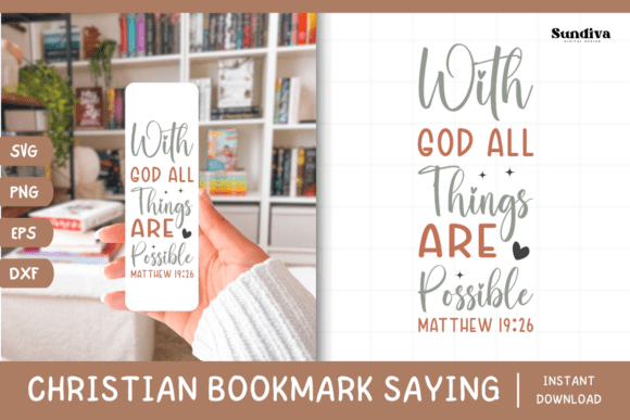 Christian Bookmark Saying SVG 37: Strategic Application for Faith-Based Crafting and Ministry