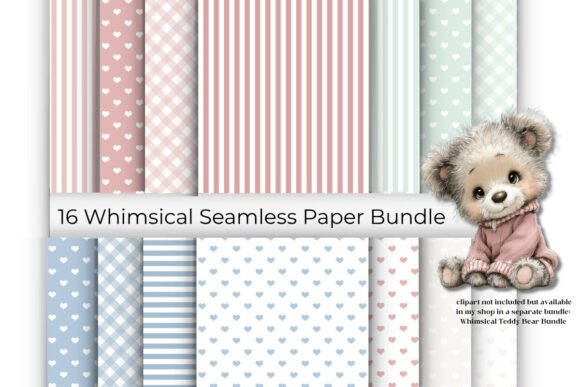 Cozy Seamless Paper Bundle: Elevating Creative Projects with a Heartwarming Aesthetic