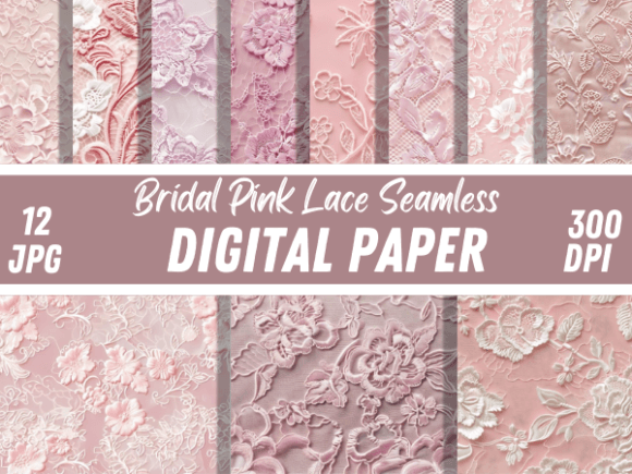 Elevating Digital Design with Luxury Bridal Rose Pink Laces Patterns: A Strategic Asset for Modern Creators