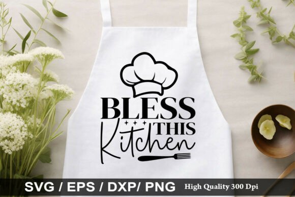 Elevating Home Décor with the Bless This Kitchen SVG Bundle