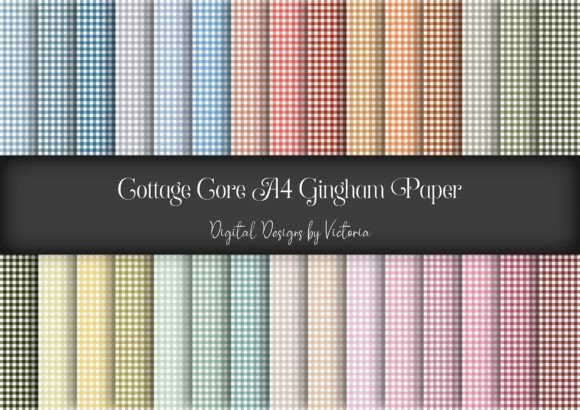 Evaluating Cottage Core Gingham A4 Digital Paper for Creative Projects