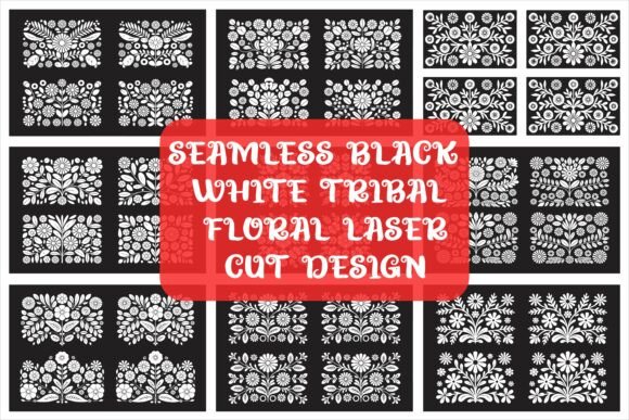 Evaluating the Elegant Floral Laser Cut Pattern Set for Digital Fabrication