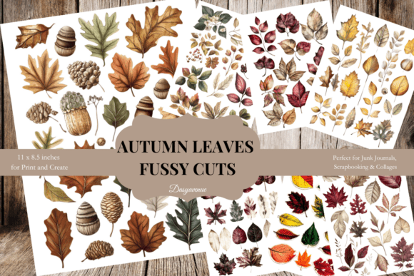Integrating the Autumn Leaves Fussy Cuts Pack into Your Creative Workflow