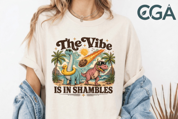 The Vibe is in Shambles Retro PNG: A Hilarious Fusion of Humor, Nostalgia, and Modern Design Trends