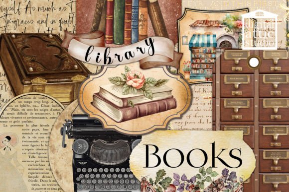 Vintage Book Lover Ephemera Kit: Strategic Application for Creative Professionals